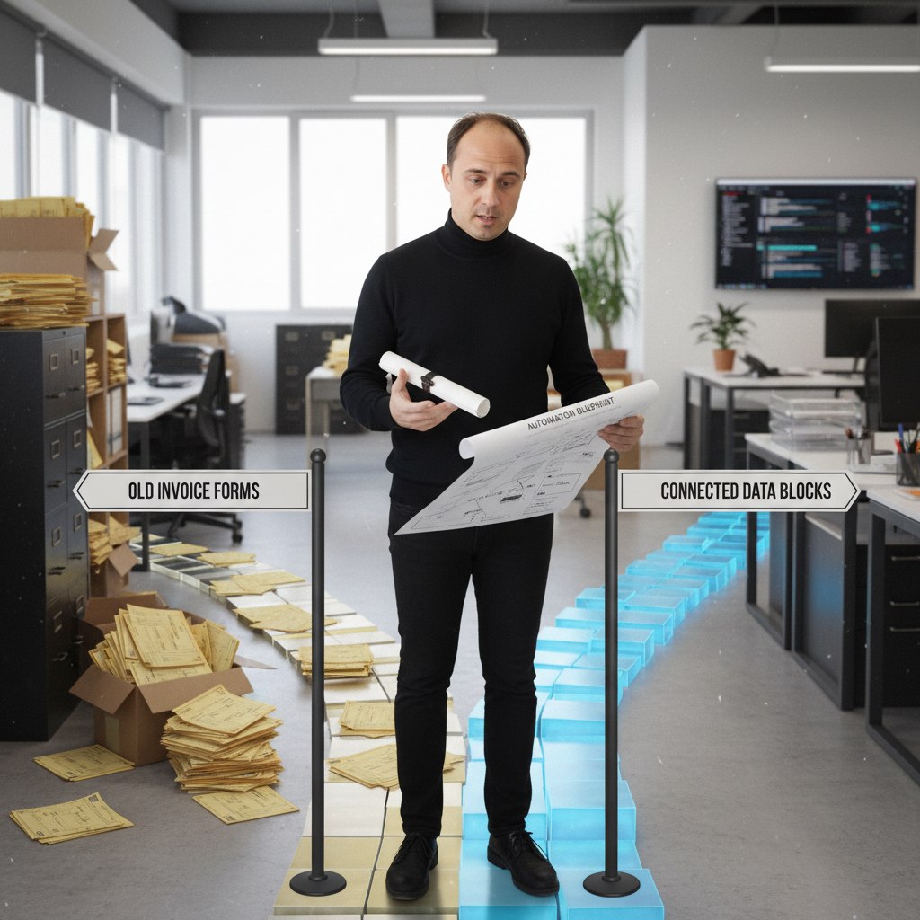 Two bookkeeping software interfaces compared side by side