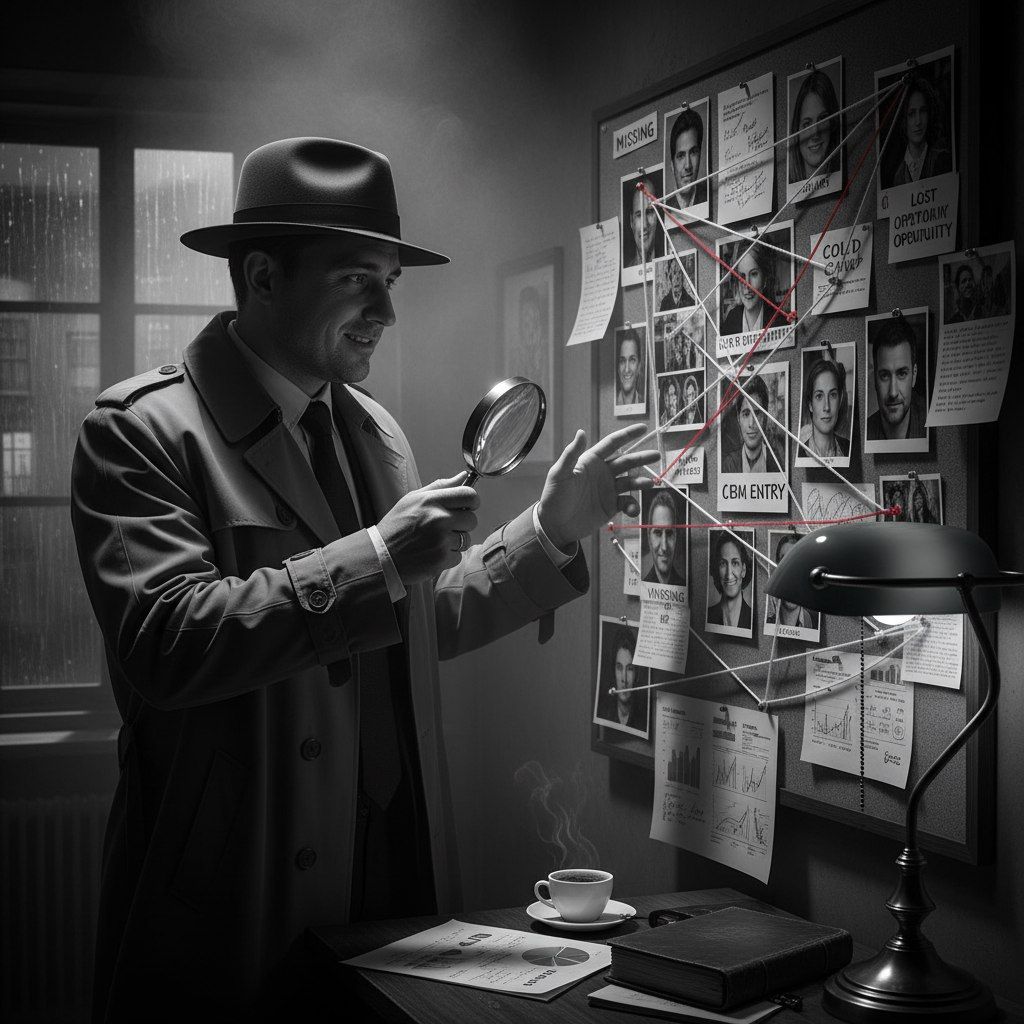 AI in lead gen is a detective